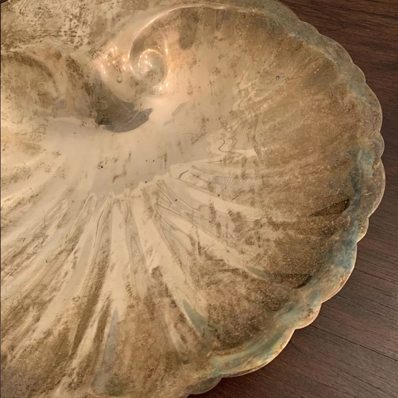 Vtg 1955 Shell Trophy Golf Silverplate Inscribed - Picture 3 of 6